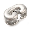 304 Stainless Steel Slide Charms STAS-B075-37P-G-2