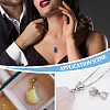 2Pcs 925 Sterling Silver Micro Pave Cubic Zirconia Pendant Bails STER-PH0001-96-6