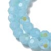 Imitation Jade Glass Beads Strands EGLA-A035-J8mm-L04-3