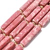 Natural Thulite Beads Strands G-D353-A01-2