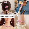 100Pcs Transparent & Opaque Acrylic Beads SACR-CJ0001-85-7