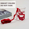 12 Yards 6 Colors Polyester Wavy Fringe Trim Ribbon OCOR-GF0005-57-6