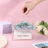 Acrylic Double Layer Cosmetic Storage Display Box AJEW-WH0419-25-3