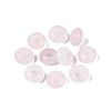 Natural Rose Quartz European Beads G-N359-17A-09-1