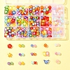 15 Styles Transparent Acrylic Beads TACR-FS0001-49-7