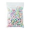250Pcs 2 Styles Opaque Acrylic Beads MACR-FS0001-63-6