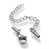 Tarnish Resistant 304 Stainless Steel Curb Chain Extender LS-STAS-K195-29P-016-3