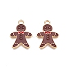 Alloy Enamel Pendants ENAM-T009-42C-1