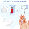 Acrylic Disc Big Pendants DIY-SP0001-33A-2