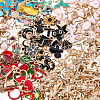 300Pcs Alloy Enamel Pendants ENAM-SP0001-07-1
