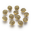Tibetan Antique Golden Metal Beads X-GLF0737Y-NF-1