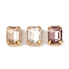 Brass Glass Rhinestone Sew on Rhinestones RGLA-B004-04A-G-1