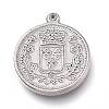 Non-Tarnish 304 Stainless Steel Pendants LS-STAS-Z017-01P-2