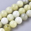 Natural Sinkiang Jade Beads Strands X-G-L538-036-6mm-1