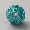 Opaque Acrylic Glitter Beads LS-FIND-CJC0010-111A-23-2