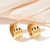 304 Stainless Steel Polishing Effect Hoop Earrings EJEW-M001-36G-1