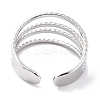Tarnish Resistant 304 Stainless Steel Finger Rings RJEW-L102-16P-4