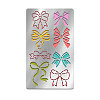 Retro Stainless Steel Metal Cutting Dies Stencils DIY-WH0242-394-1
