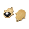 Ion Plating(IP) 316 Stainless Steel Enamel Pendants STAS-U014-72G-03-2