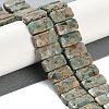 Assembled Natural Shoushan Stone/Larderite Beads Strands G-L604-F02-01-2
