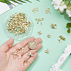 48Pcs 8 Styles Bowknot Alloy Pendants FIND-DC0007-72C-3