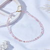1Pc Glass Seed Beads Necklace for Women NJEW-LP0003-09-3