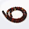 Natural Agate Beads Strands X-G-F417-07-8mm-2