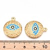 304 Stainless Steel Enamel Pendants STAS-T064-58-3