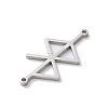 304 Stainless Steel Amulet Rune Love Peace Connector Charms LS-STAS-S149-09P-2