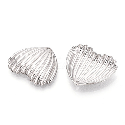304 Stainless Steel Pendants STAS-T065-38P-1