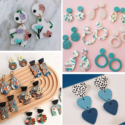 DIY Earring Making Finding Kits DIY-FW0001-22-1