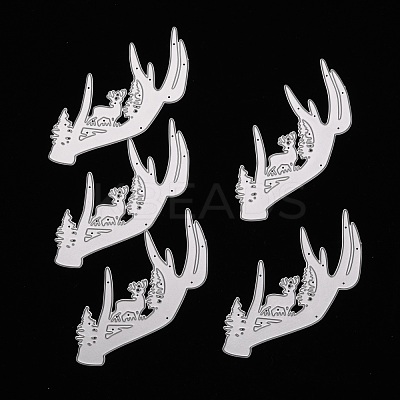 Christmas Reindeer/Stag Carbon Steel Cutting Dies Stencils DIY-A008-49-1