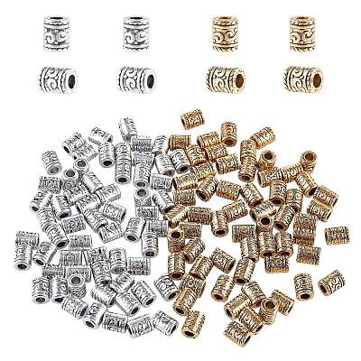 Tibetan Style Alloy Beads TIBEB-PH0004-80-1