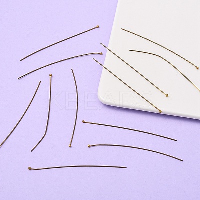 Brass Ball Head Pins LS-RP0.7x70mm-AB-1