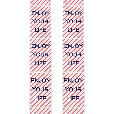 200Pcs Thank You Theme Stickers Roll DIY-M070-01F-1