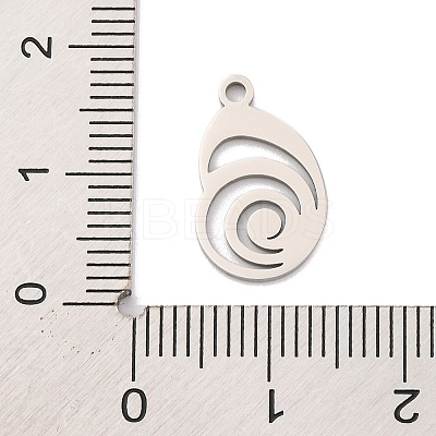 Non-Tarnish 201 Stainless Steel Pendants LS-STAS-U016-09P-02-1