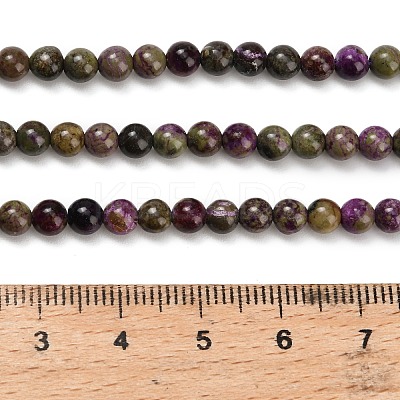 Natural Atlantisite Stichtite Beads Strands G-Z110-C06-4mm-1