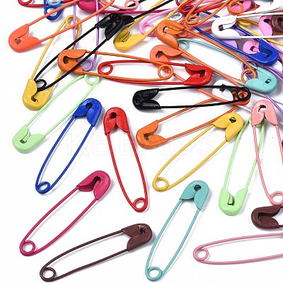 Spray Painted Iron Safety Pins IFIN-T017-02-NR-1
