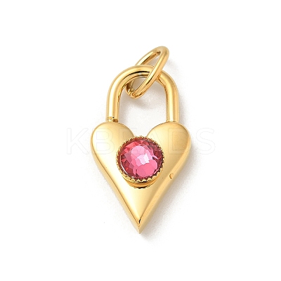Ion Plating(IP) 304 Stainless Steel with Rhinestone Pendants STAS-G351-10G-08-1
