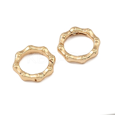 SHEGRACE Brass Spring Gate Ring XGRQ58951-757G-1