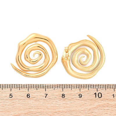 304 Stainless Steel Stud Earrings for Women EJEW-K306-15G-1