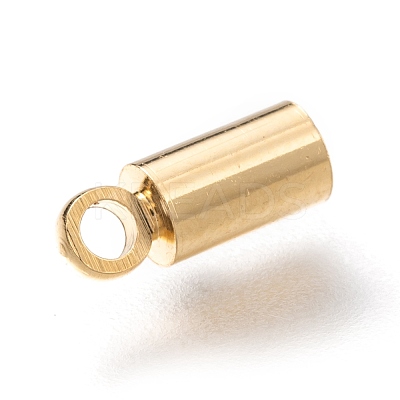 Brass Cord Ends KK-H759-41A-G-1