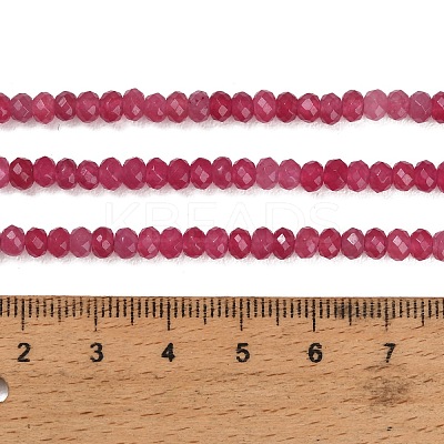 Dyed Natural White Jade Beads Strands GG-CBAF9EE-A18-3x4mm-1