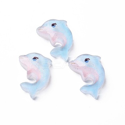 Transparent Epoxy Resin Cabochons X-CRES-S365-42-1