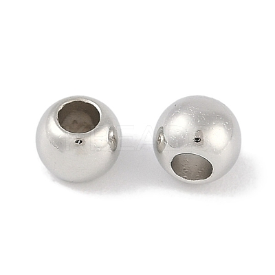 CCB Plastic Round Beads ALUM-U001-07B-04-1