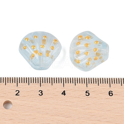 Transparent Glass Beads GLAA-B024-02E-1