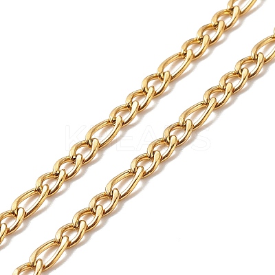 Alloy Enamel Clover Pendant Necklace with Brass Chains for Women NJEW-JN04087-1