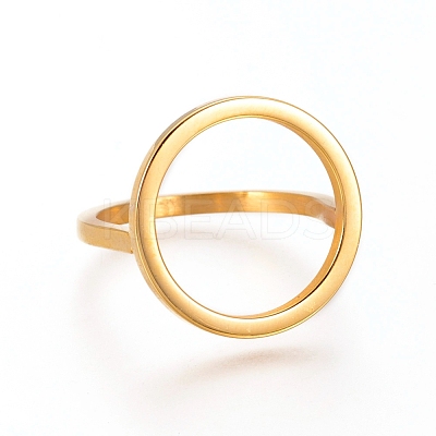 304 Stainless Steel Finger Rings RJEW-L091-06-G-17mm-1