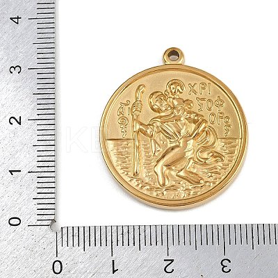 304 Stainless Steel Pendants STAS-K311-04G-1