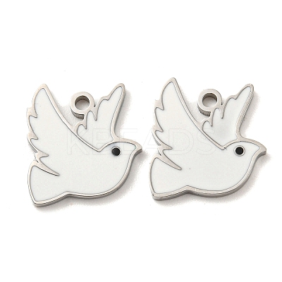 316 Surgical Stainless Steel Charms STAS-G325-06P-1